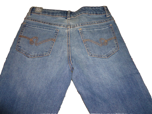 Girl's PS From Aeropostale Medium Wash, Stretch Boot Cut Size Size 10 R NWT - Picture 3 of 3