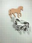 Horse, Fondant, Pastry Cookie Cutter 80mm Length - Hand Wash Only