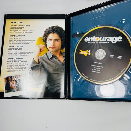 Entourage HBO Series Complete Seasons 1 Thru 4 Dvd Jeremy Piven Adrian Grenier - Picture 8 of 13