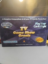 TV Game Show Greats 4 Board Games in 1 Family Fortunes Blockbusters etc....