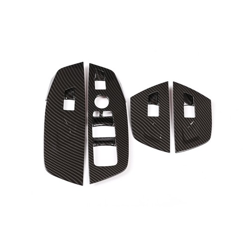 ABS carbono ventana de vidrio panel elevador de vidrio para automóvil borde de cubierta para BMW X3 G01 2018-2020 - Imagen 6 de 12