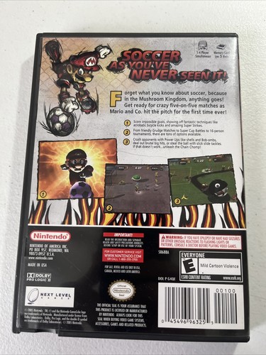 Super Mario Strikers GameCube (2005) sehr guter Zustand + CIB. - Bild 2 von 4