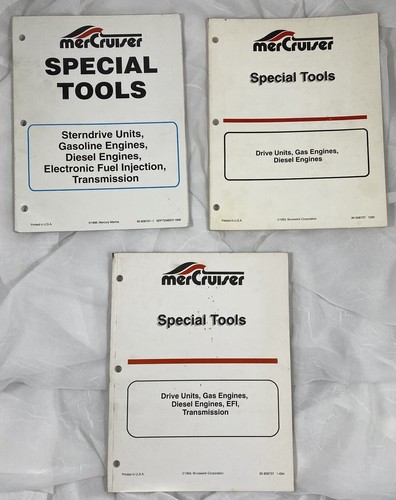 MERCURY MERCRUISER SVC MANUAL, SPECIAL TOOLS, REMOTE CONTROLS, DEALER PUB LOT - Picture 9 of 12