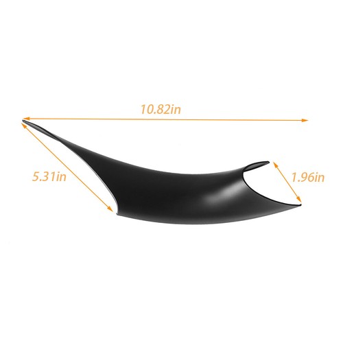 Inner Door Handle Inside Cover Protect Case For 12-18 BMW 3 Series F30 F35 2pcs - Foto 2 di 13