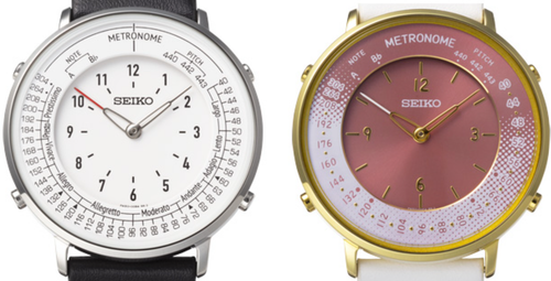 SEIKO Metronome Watch CASUAL & STANDARD LINE Collection All 10 Colors Quartz New - Picture 2 of 17
