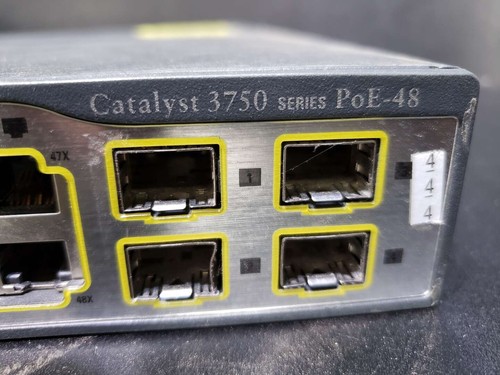 CISCO Catalyst 3750 PoE-48 - Picture 2 of 5