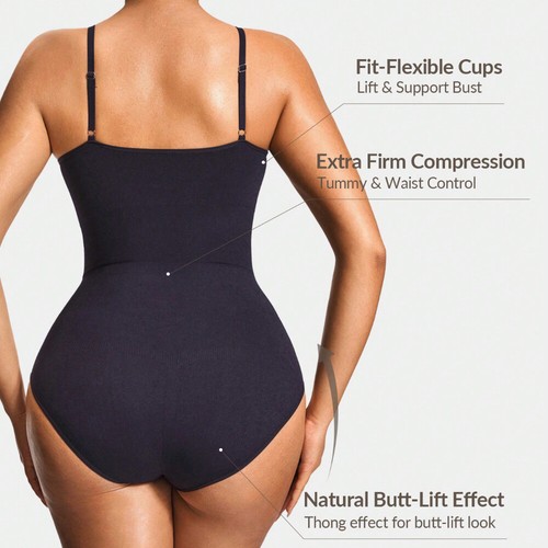 Abnehmender Damen Bauch Kontrolle Body Shapewear Unterwäsche Body Shaper Tank Top - Bild 8 von 22
