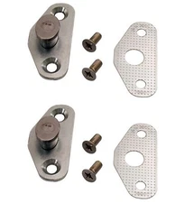 NEW Mustang Strikers Door latch Pair 1967 - 1970 Bronco Fairlane Cougar & More