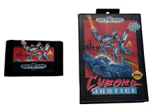 Cyborg Justice SEGA Genesis Vintage Retro Video Game