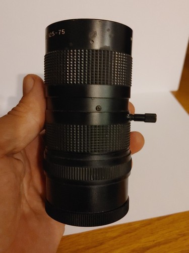 Vtg AS-IS Fujinon-TV Zoom Camera Lens H6X12.5R 1:1.2/12.5-75mm - Picture 11 of 15