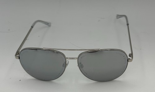 Lucky Brand Silver Mens Metal Aviator Sunglass, Silver Mirror Lens D2002 - Picture 7 of 10