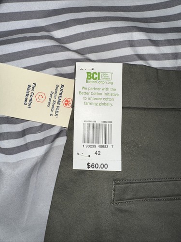 Herren Dockers Ultimate Shorts Supreme Flex Neu mit Etikett Größe 42 Armeegrün - Bild 4 von 4