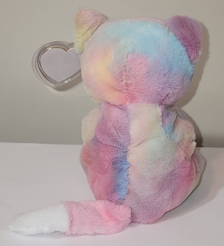 Ty Beanie Baby Bellies JENNI Tie Dyed Kitty Cat 6" NEW Plush Stuffed Animal Toy - Picture 5 of 8