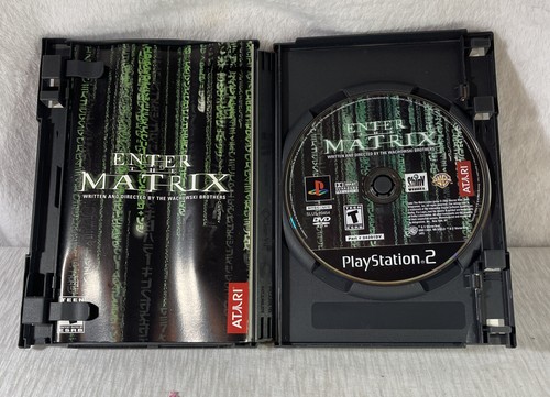 Enter the Matrix (Sony PlayStation 2, 2003) PS2 Completo Probado Limpio - Imagen 3 de 3