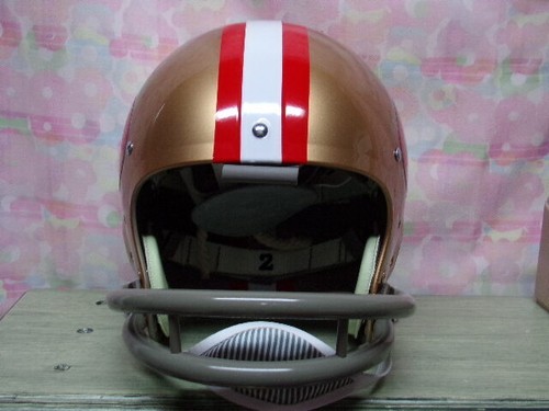 JOE MONTANA SIGNED T/B "TK" 49ERS F/S HELMET HOF 2000 READ LISTING!! - Picture 3 of 7