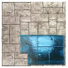 Polyurethane Mat Stamp MINSKY AVENUE | Concrete Cement Stamping Texture Imprint