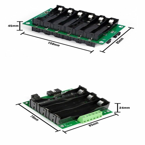 12.6V 3S Power Wall 18650 Battery Pack Case 40A/80A Protection BMS DIY Box lot - Picture 8 of 18