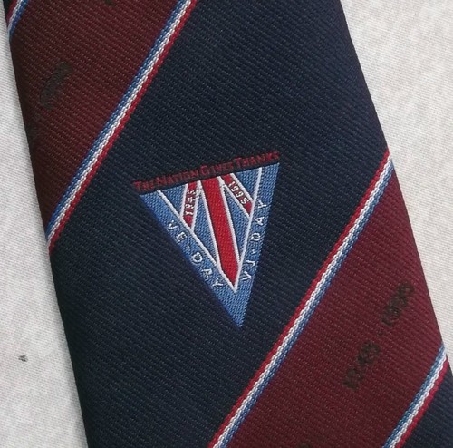Tie Necktie Vintage Retro Mens 1990s DAY 50TH ANNIVERSARY