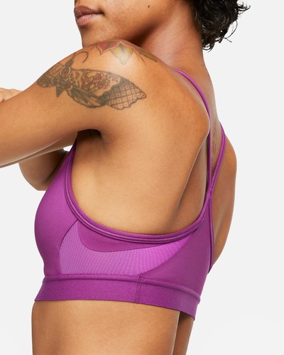 Nike Dri-Fit Women's Indy Padded Sports Bra Color Purple Size XS CZ4462-528 $35 - Picture 3 of 10