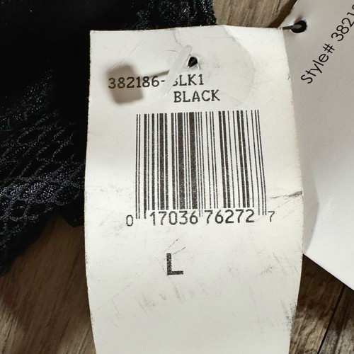 F*I*T Shapewear Large Black Figure Improving Technology Slip Retro Hollywood NWT - Picture 7 of 11