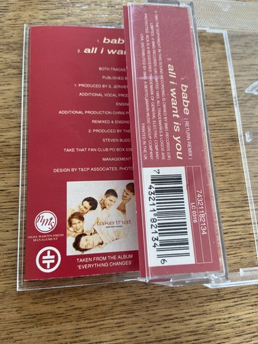 TAKE THAT-BABE-CASSETTE-SINGLE - Picture 3 of 4