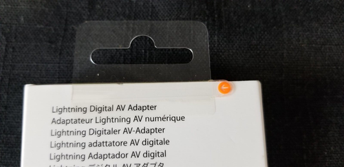 Apple Lightning Digital AV Adapter Model A1438 - Photo 3/6