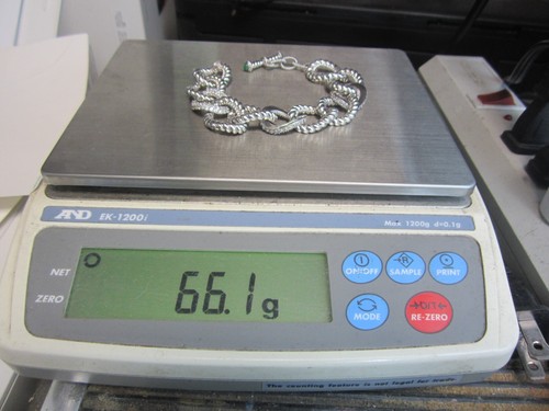 JUDITH RIPKA .925 STERLINGSILBER CZ (7-3/4") ROLO GLIEDERKETTENARMBAND 66,1 G - Bild 6 von 6