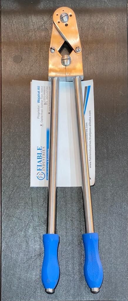 Cortador de varilla columna TC pin cortador 24"" acero inoxidable columna instrumento ortopédico