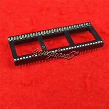 NEW 2pcs 64pin Pitch 1.778mm DIP IC Sockets Adaptor Solder Type Socket