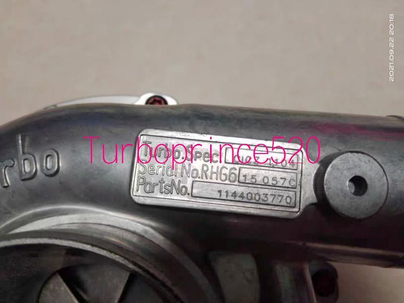 NEW GENUINE IHI RHG6 114400-3770 HITACHI ZX200 Excavator 6BG1T 6.5