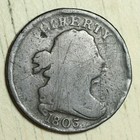 1803 Half Cent Chocolate Brown Good No Reserve