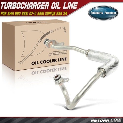 Línea de retorno de refrigerante turbocompresor para BMW E90 335i 2007-2011 335i xDrive E89 Z4 - Imagen 1 de 8