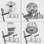 K11 3jaw Lathe Chuck Self-Centering 80/100/125/130/160/200mm Metal Milling Lathe