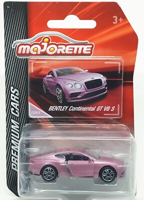 マジョレット ベントレー コンチネンタル GT V8 1/64スケール ミニカー レビュー マジョレット ベントレー コンチネンタルGT V8 S