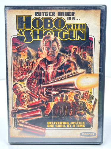 Hobo with a Shotgun 2011 Rutger Hauer Excellent Clean DVD Grindhouse Interactive