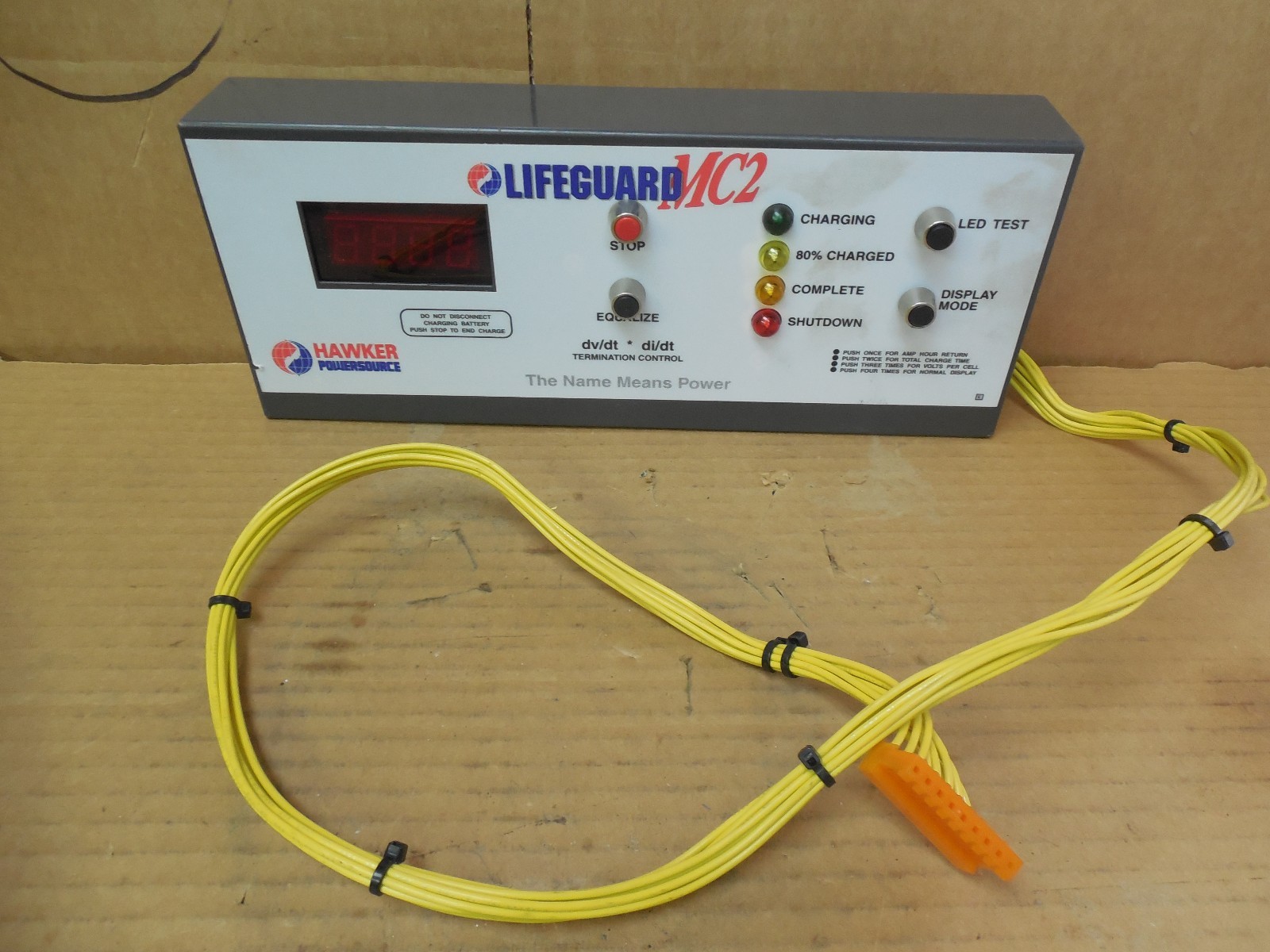 Hawker Powersource LIFEGUARD MC2 Termination Control Controller Hawker Powersource LIFEGUARD MC2 Termination Control Controller