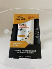 Tiger balm cream shoulder and neck rub cream imported 50g
