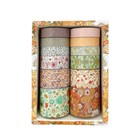 Wrapables Decorative Washi Tape Box Set for Arts & Crafts (12 Rolls)