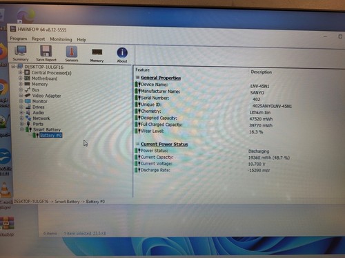 Lenovo ThinkPad E560 15.6"i7-6500u 2.5GH 8gb ram 120gb ssd charger*READ PF0PY0NL - Picture 13 of 24