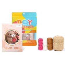 Beginners Crochet Kits, with Yarn, Crochet Hooks, Needle for DIY Crochet Craft
