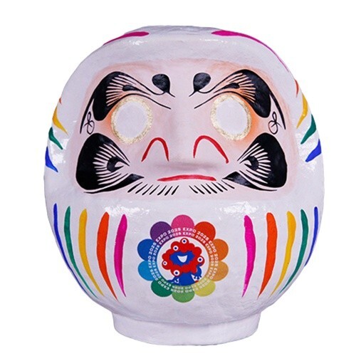 EXPO 2025 Merci Ufficiali MYAKU-MYAKU Takasaki Daruma Arcobaleno/Bianco ecc. GIAPPONE NUOVO - Foto 33 di 43