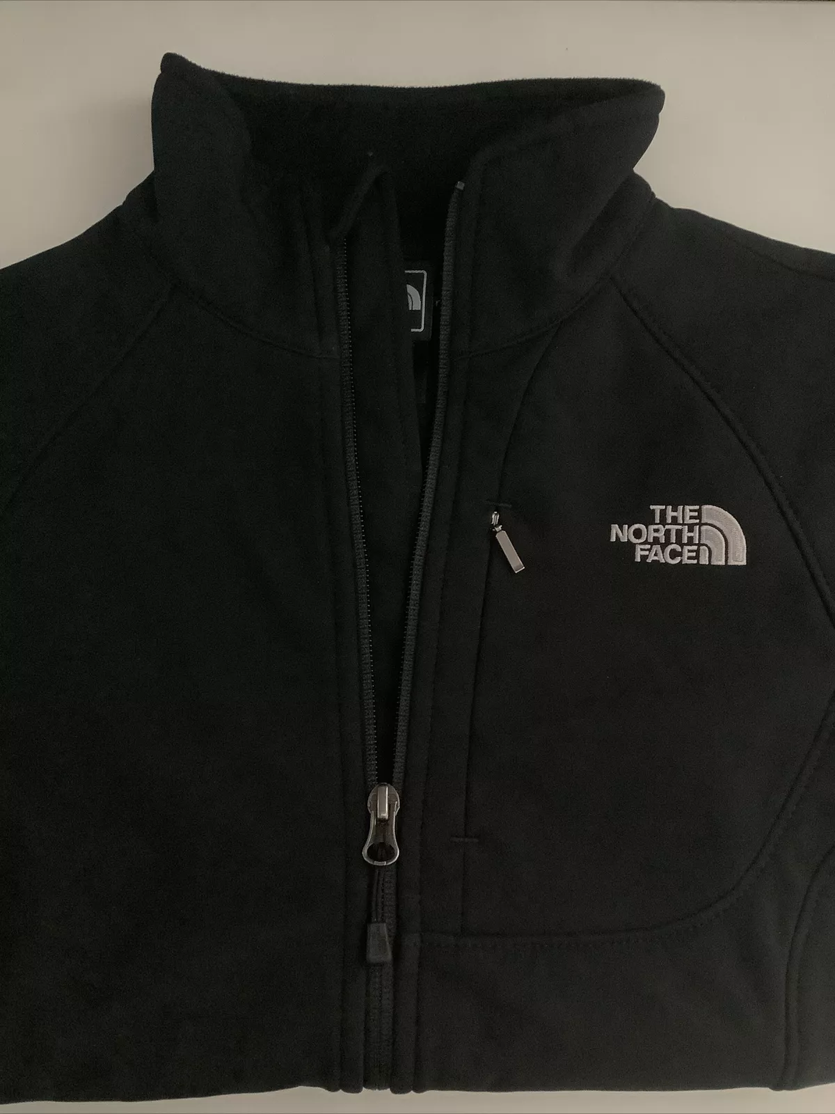 north-face soft shell full zip jacket