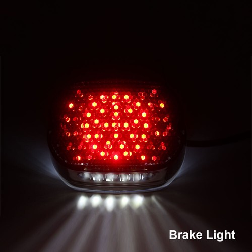 LED Rear Tail Light Brake Running Lamp For Harley Touring Sportster Street Glide - Picture 17 of 18