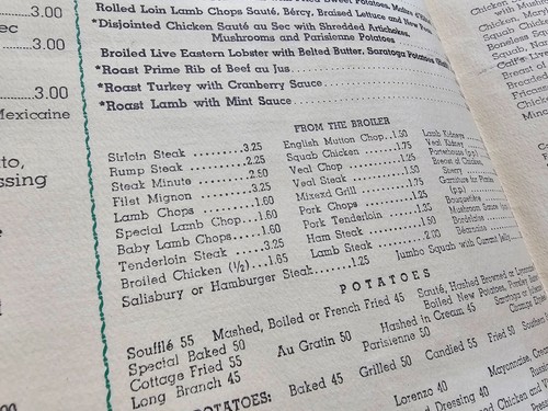 Vintage AMBASSADOR HOTEL Cocoanut Coconut Grove LOS ANGELES CA menu JULY 18 1946 - Imagen 16 de 24