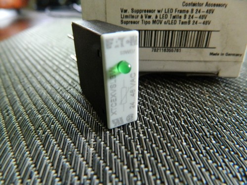 Nuevo ACCESORIO DE CONTACTOR XTCEXVSLBW Eaton DILM12-XSPVL48 Supresor con LED 24-48V - Imagen 2 de 6