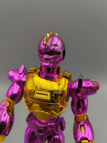 1994 Trendmasters Masterbotix Ultra Chrome Elite Galactic Gurad Metablaze Figure - Picture 15 of 17