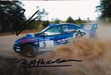 Chris Atkinson 6x4 Autographed photo ARC Subaru Impreza WRC Rally Driver