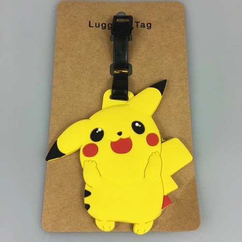 Pokemon LUGGAGE TAGS Travel Suitcase ID Label Bag - Picture 9 of 29