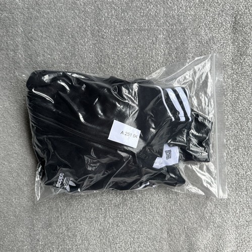 ADIDAS Originals Herren Trainingsjacke Gr. L Sportjacke Retro Logo 25104 Schwarz - Bild 10 von 10