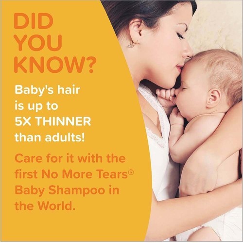 Johnson's Baby Shampoo, 3.4 oz (100ml) (Pack of 6) - Picture 3 of 5